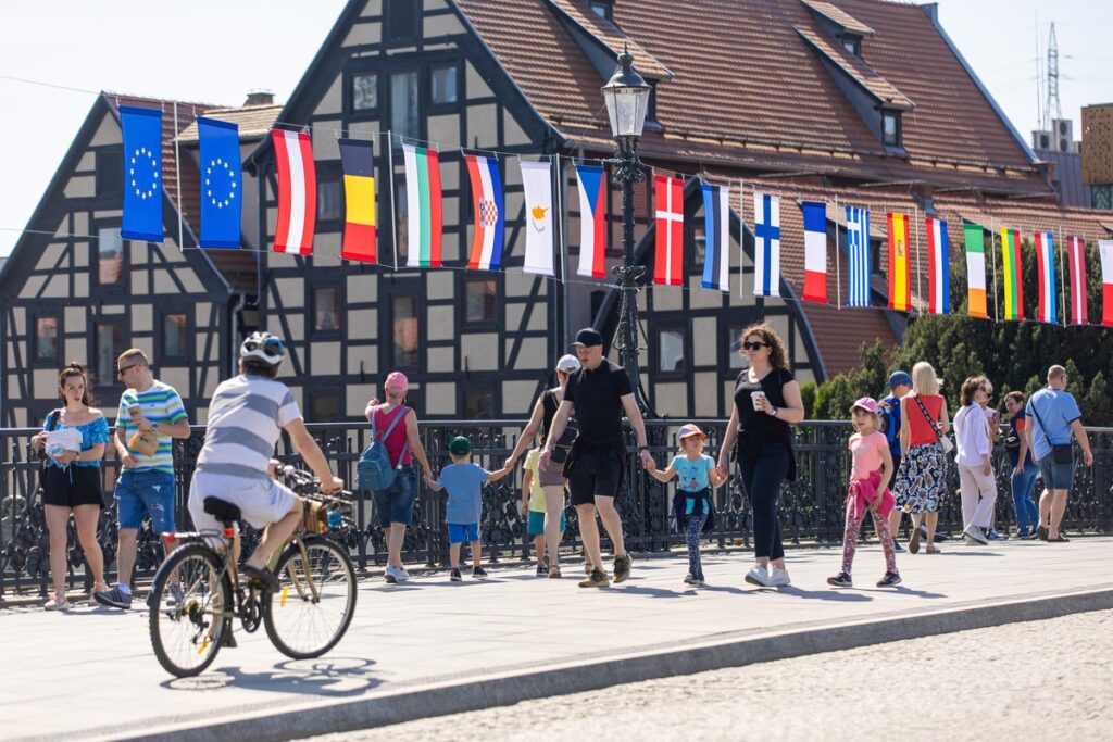 Piknik europejski w Bydgoszczy, fot. Andrzej Goiński/UMWKP