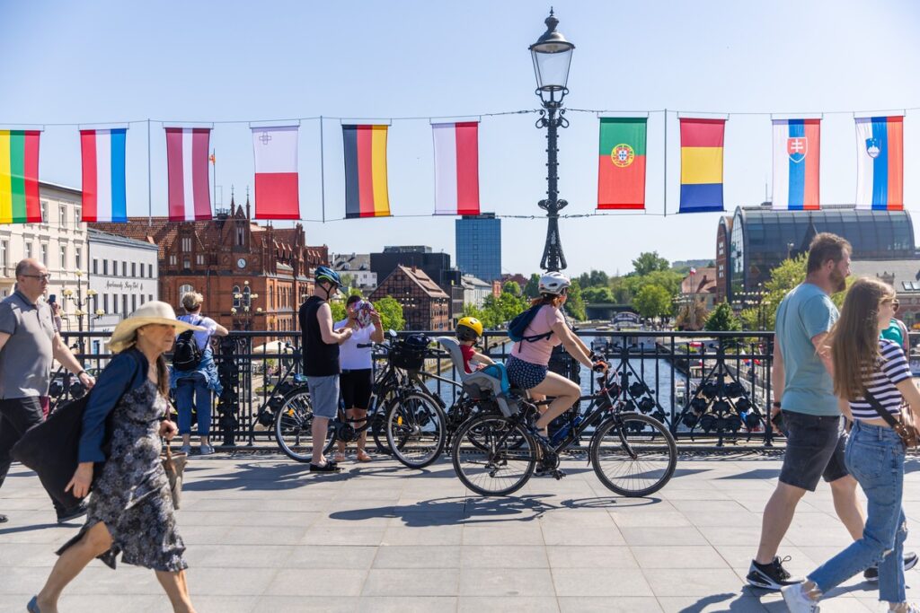 Piknik europejski w Bydgoszczy, fot. Andrzej Goiński/UMWKP