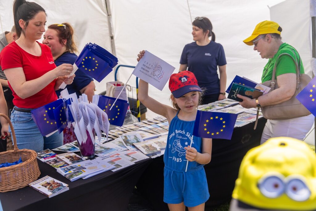 Piknik europejski w Bydgoszczy, fot. Andrzej Goiński/UMWKP