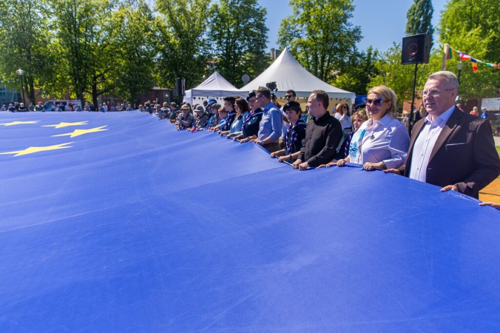 Piknik europejski w Bydgoszczy, fot. Andrzej Goiński/UMWKP