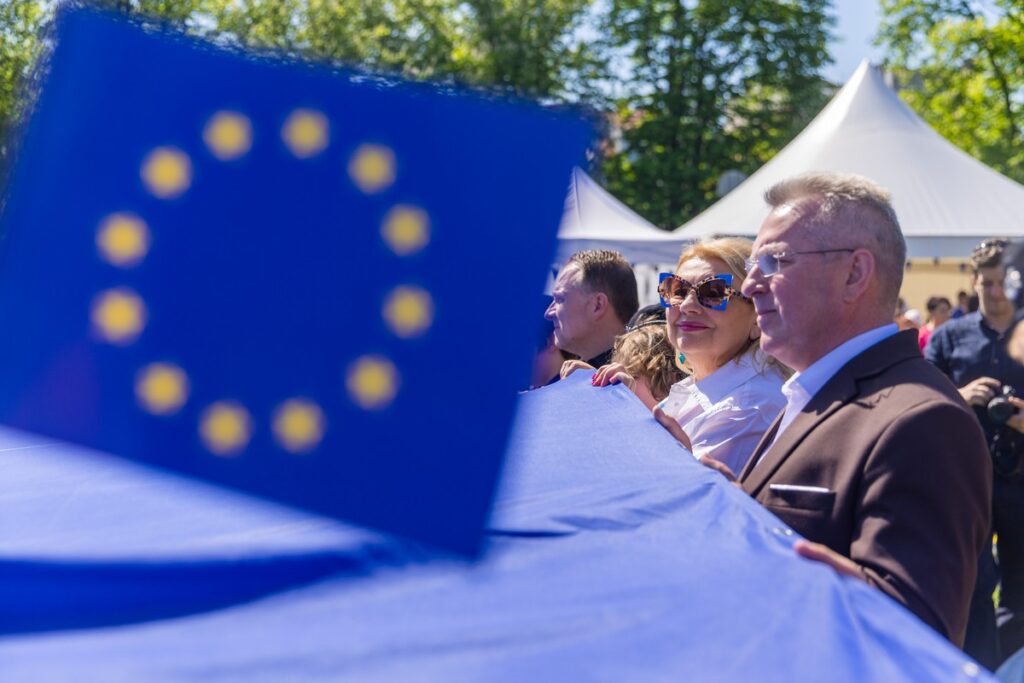 Piknik europejski w Bydgoszczy, fot. Andrzej Goiński/UMWKP