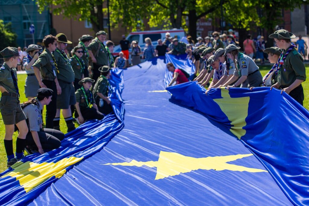 Piknik europejski w Bydgoszczy, fot. Andrzej Goiński/UMWKP