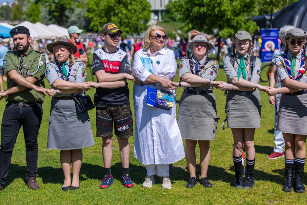 Piknik europejski w Bydgoszczy, fot. Andrzej Goiński/UMWKP