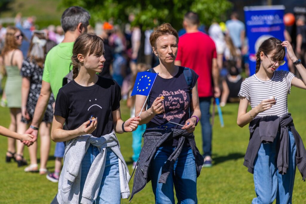 Piknik europejski w Bydgoszczy, fot. Andrzej Goiński/UMWKP