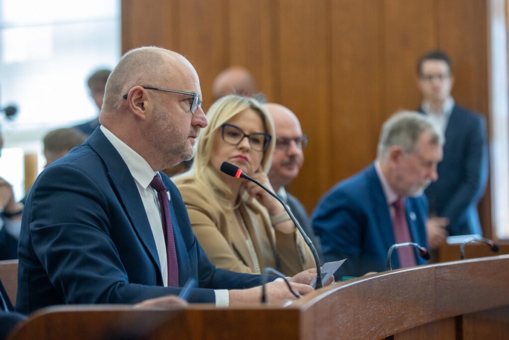 Pierwsza sesja sejmiku województwa, wybory marszałka województwa, fot. Mikołaj Kuras dla UMWKP