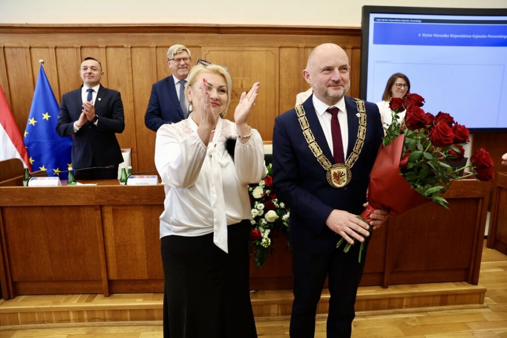 Pierwsza sesja sejmiku województwa, wybory marszałka województwa, fot. Andrzej Goiński/UMWKP
