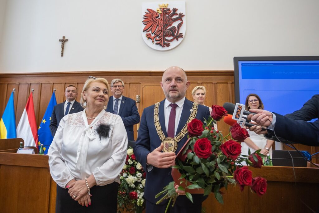 Pierwsza sesja sejmiku województwa, wybory marszałka województwa, fot. Mikołaj Kuras dla UMWKP