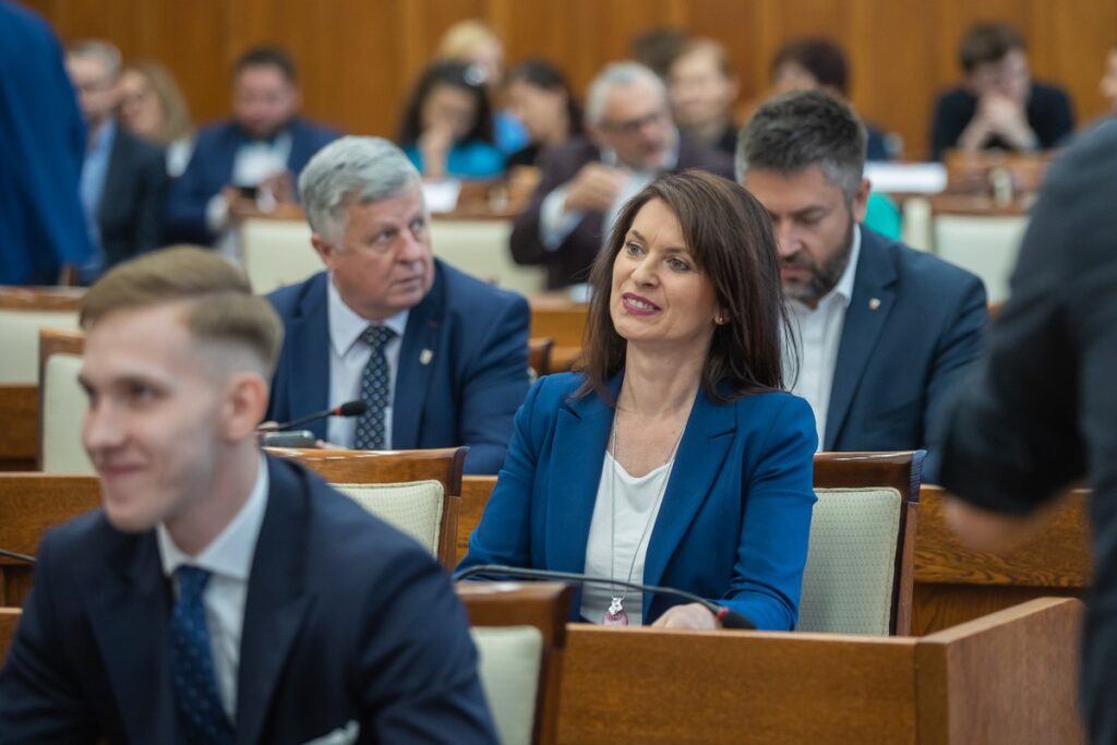 Pierwsza sesja sejmiku województwa, wybory marszałka województwa, fot. Mikołaj Kuras dla UMWKP