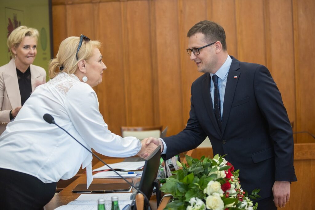 Pierwsza sesja sejmiku województwa, wybory marszałka województwa, fot. Mikołaj Kuras dla UMWKP