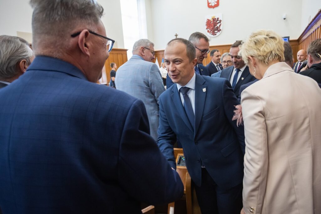 Pierwsza sesja sejmiku województwa, wybory marszałka województwa, fot. Mikołaj Kuras dla UMWKP