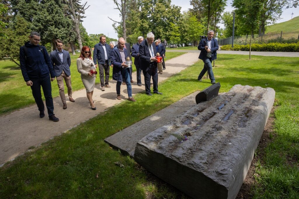 Toruńskie uroczystości z okazji 43. rocznicy rejestracji NSZZ RI Solidarność, fot. Mikołaj Kuras dla UMWKP