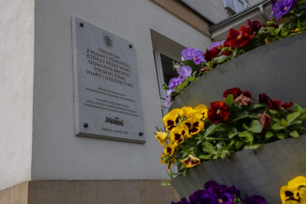 Toruńskie uroczystości z okazji 43. rocznicy rejestracji NSZZ RI Solidarność, fot. Mikołaj Kuras dla UMWKP