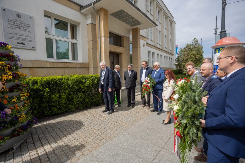 Toruńskie uroczystości z okazji 43. rocznicy rejestracji NSZZ RI Solidarność, fot. Mikołaj Kuras dla UMWKP