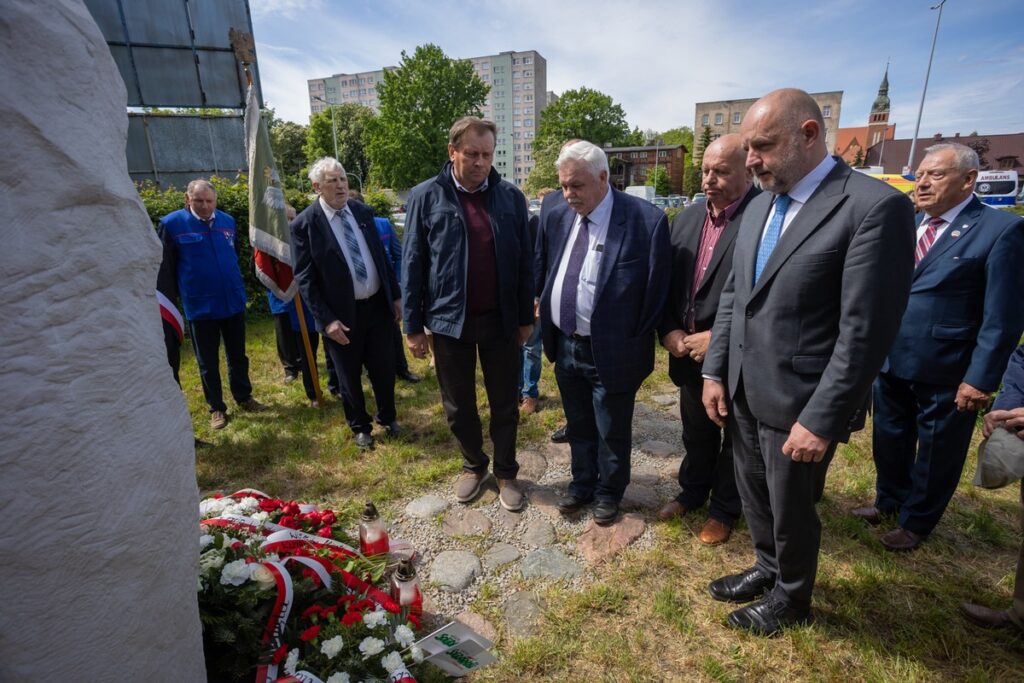 Toruńskie uroczystości z okazji 43. rocznicy rejestracji NSZZ RI Solidarność, fot. Mikołaj Kuras dla UMWKP