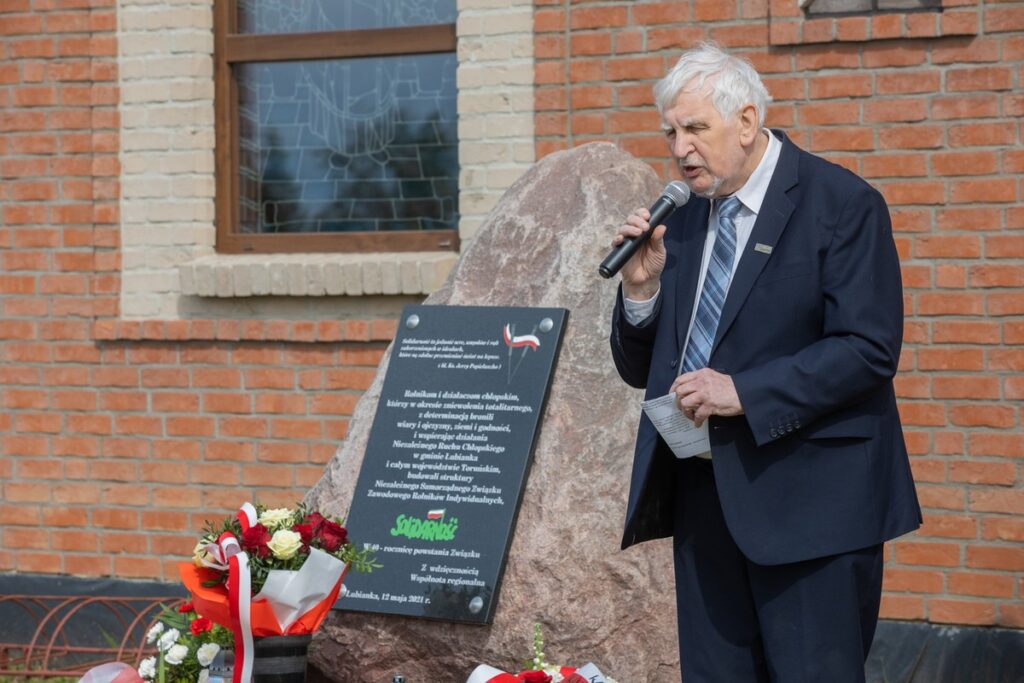 Obchody 43. rocznicy rejestracji NSZZ RI Solidarność, Łubianka, fot. Mikołaj Kuras dla UMWKP