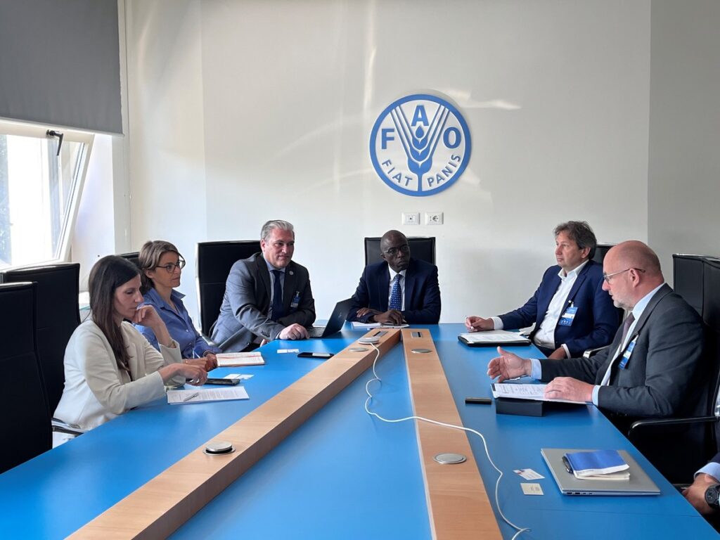 Marszałek Piotr Całbecki na konferencji FAO w Rzymie, fot. Mieszko Matusiak/UMWKP