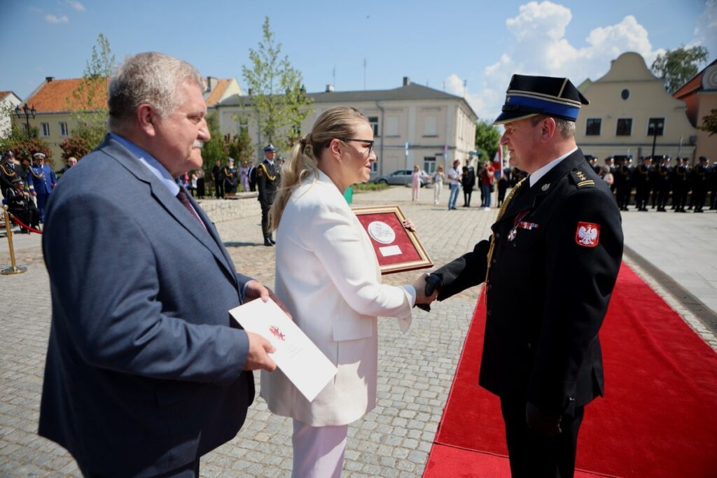 Wojewódzkie obchody Dnia Strażaka we Włocławku, fot. Mikołaj Kuras dla UMWKP
