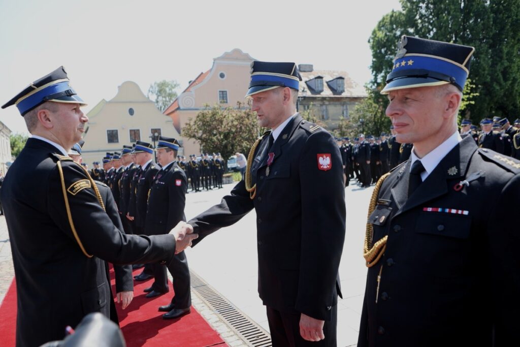 Wojewódzkie obchody Dnia Strażaka we Włocławku, fot. Mikołaj Kuras dla UMWKP