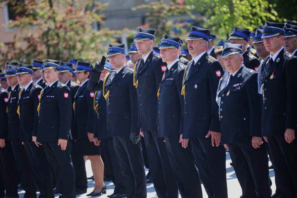 Wojewódzkie obchody Dnia Strażaka we Włocławku, fot. Mikołaj Kuras dla UMWKP
