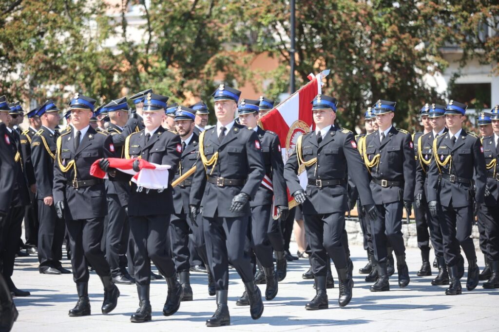 Wojewódzkie obchody Dnia Strażaka we Włocławku, fot. Mikołaj Kuras dla UMWKP