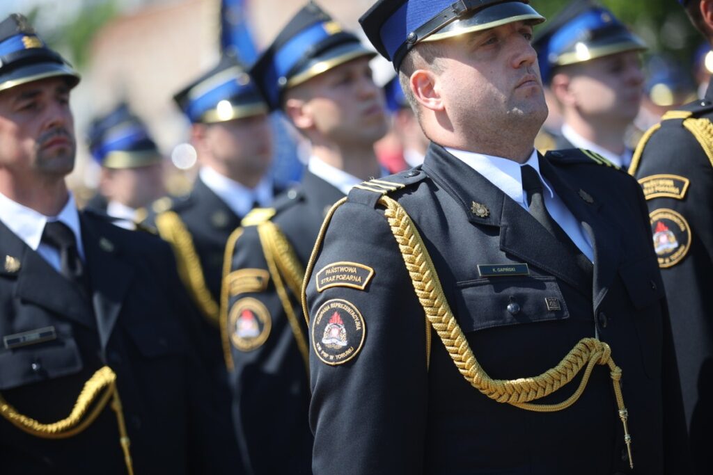 Wojewódzkie obchody Dnia Strażaka we Włocławku, fot. Mikołaj Kuras dla UMWKP