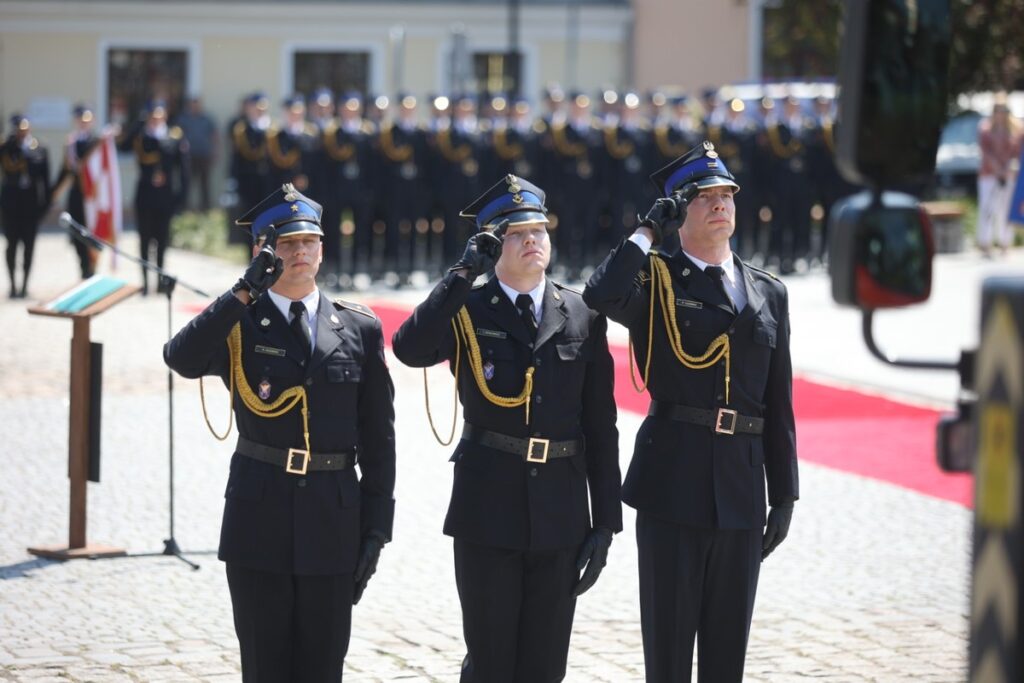 Wojewódzkie obchody Dnia Strażaka we Włocławku, fot. Mikołaj Kuras dla UMWKP