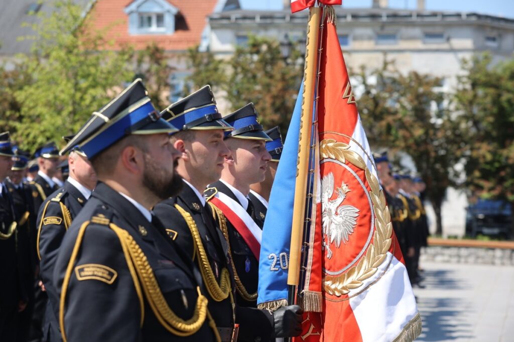 Wojewódzkie obchody Dnia Strażaka we Włocławku, fot. Mikołaj Kuras dla UMWKP