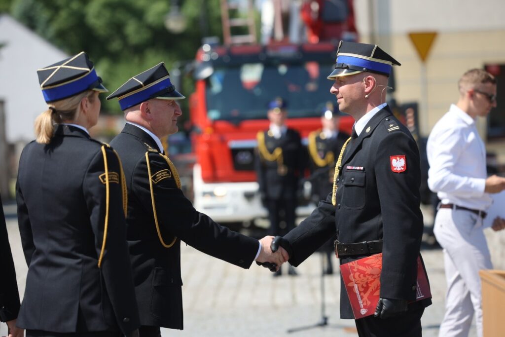 Wojewódzkie obchody Dnia Strażaka we Włocławku, fot. Mikołaj Kuras dla UMWKP