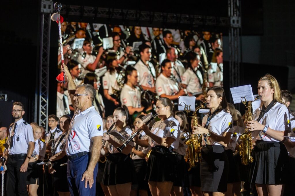 Koncert L.U.C. & Rebel Babel Ensemble w towarzystwie orkiestr dętych z udziałem Bisza (B.O.K.), fot. Mikołaj Kuras dla UMWKP