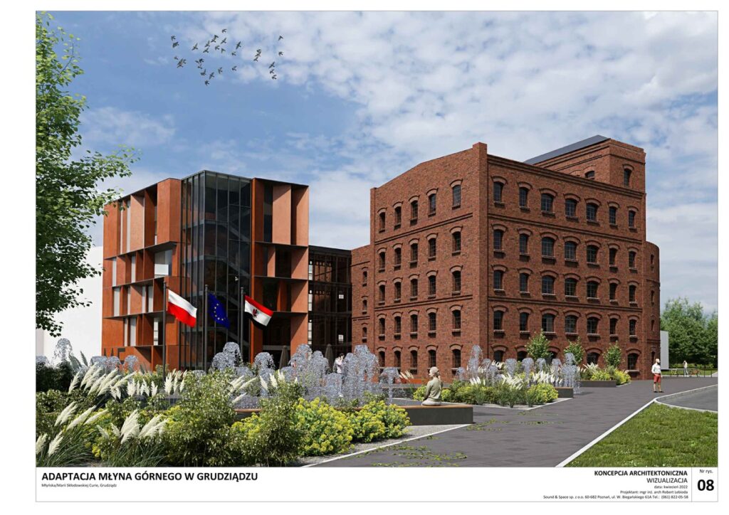 Wizualizacja Młyna Energii, graf. Sound & Space