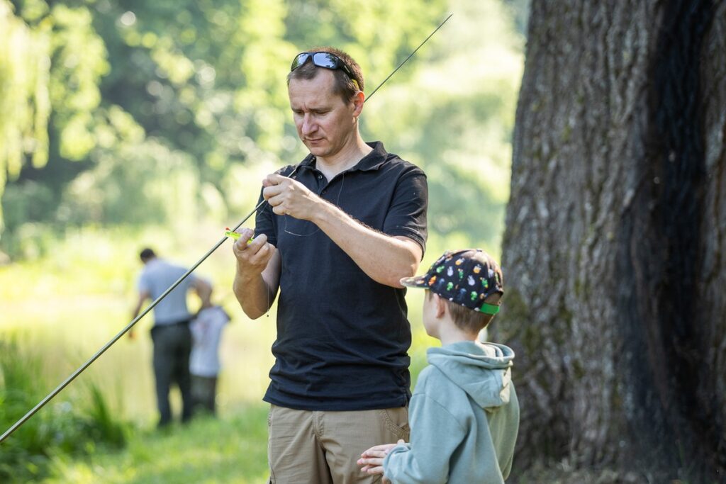 XIV Dziecięce Zawody Wędkarskie w Urzędzie Marszałkowskim, fot. Szymon Zdziebło, tarantoga.pl dla UMWKP