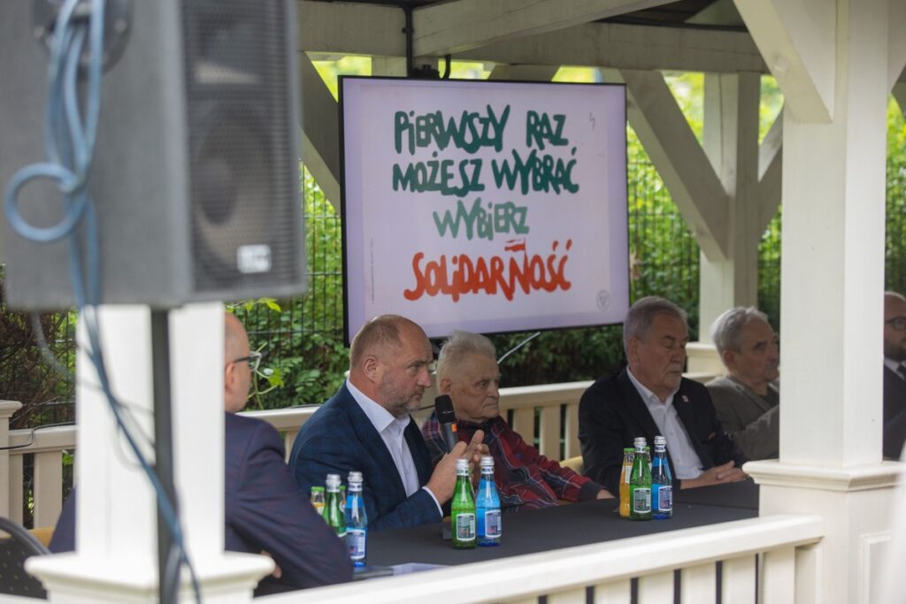 Żywa lekcja historii o Solidarności, fot. Mikołaj Kuras dla UMWKP