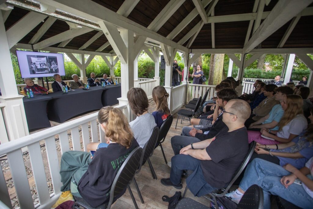Żywa lekcja historii o Solidarności, fot. Mikołaj Kuras dla UMWKP