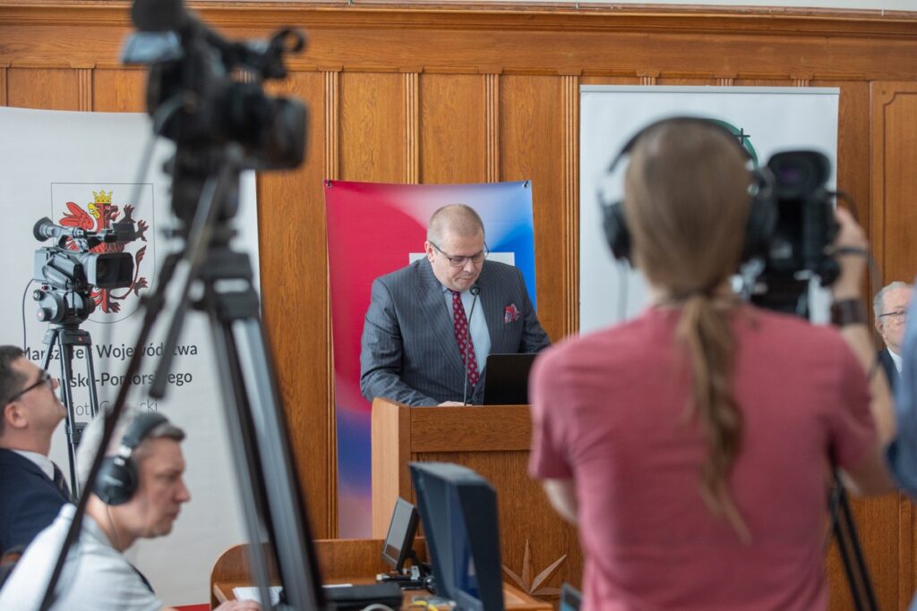 Konferencja naukowa „Fides et ratio. Przesłanie św. Jana Pawła II do ludzi nauki 25 lat później” w Toruniu, fot. Mikołaj Kuras dla UMWKP