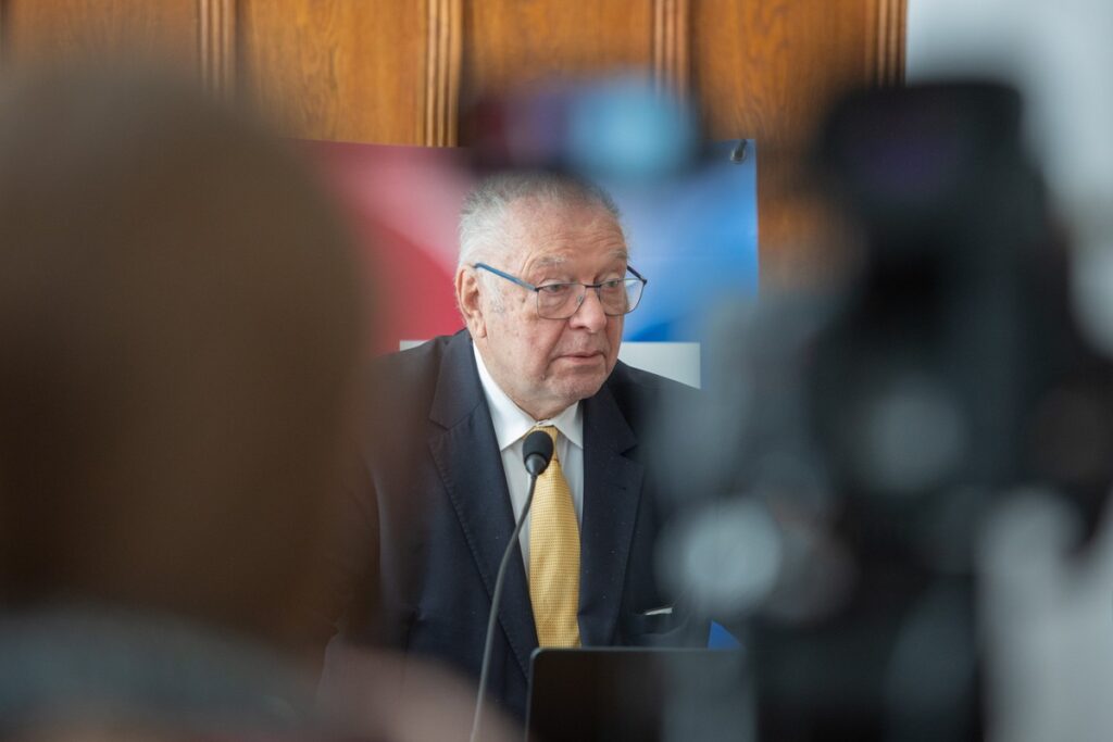 Konferencja naukowa „Fides et ratio. Przesłanie św. Jana Pawła II do ludzi nauki 25 lat później” w Toruniu, fot. Mikołaj Kuras dla UMWKP