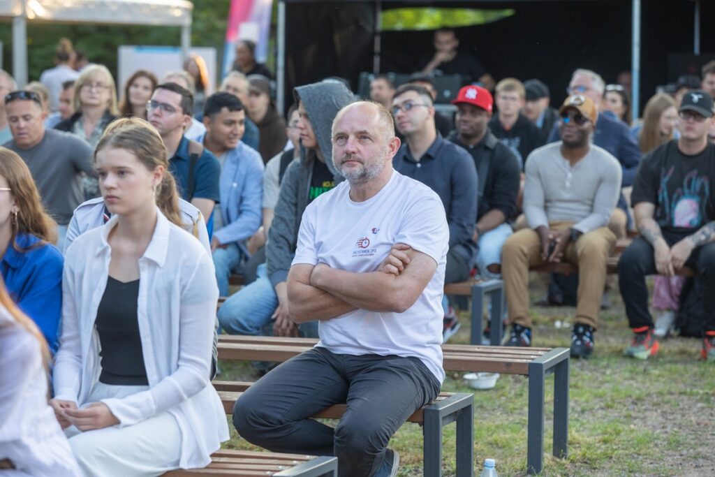 Przystanek JPII „Wiara, kultura, dobro”, fot. Mikołaj Kuras dla UMWKP