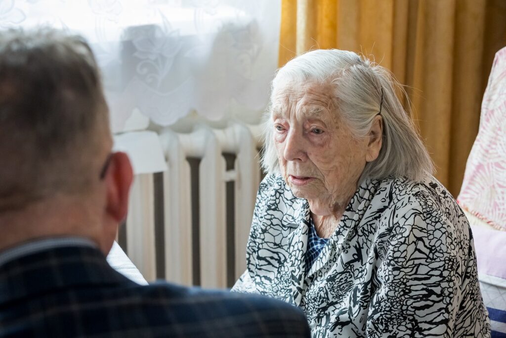 Wręczenie medalu Unitas Durat Stefanii Jarosz, fot. Tomasz Czachorowski/eventphoto.com.pl dla UMWKP