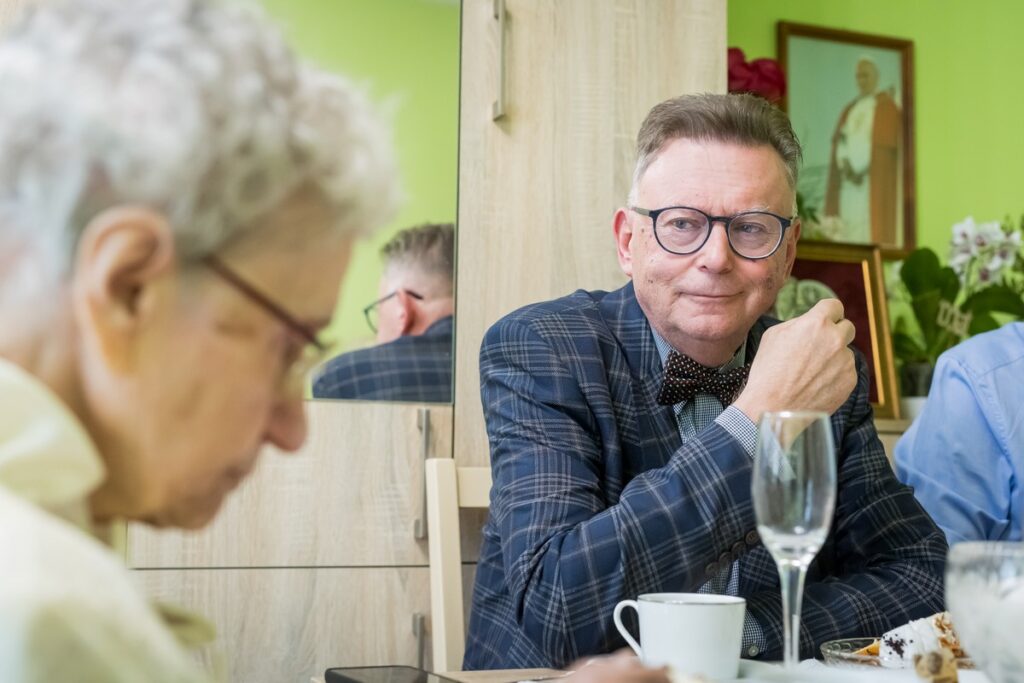 Wręczenie medalu Unitas Durat Stanisławie Szali, fot. Tomasz Czachorowski/eventphoto.com.pl dla UMWKP