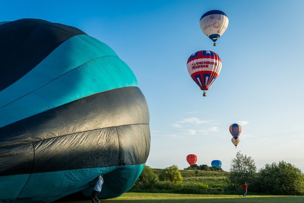 fot. Balony nad kujawsko-pomorskim niebem, fot. Tomasz Czachorowski, eventpoto.com.pl dla UMWKP