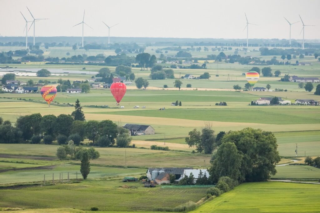 fot. Balony nad kujawsko-pomorskim niebem, fot. Tomasz Czachorowski, eventpoto.com.pl dla UMWKP
