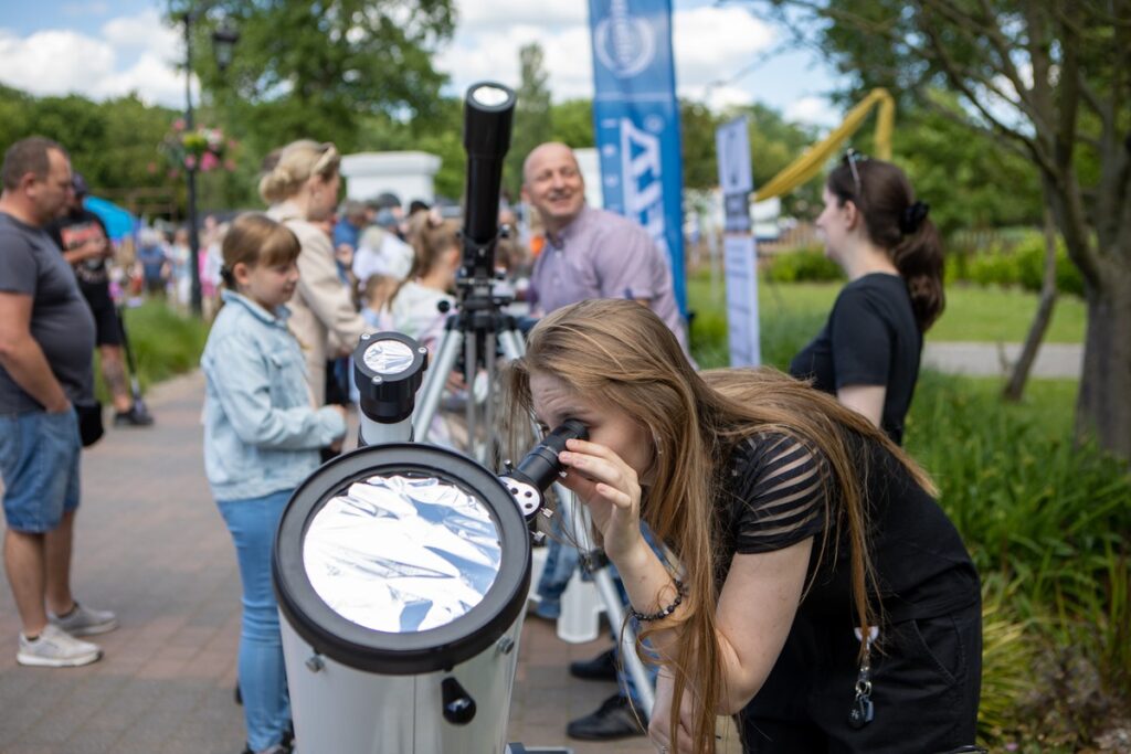 Astrofestiwal w Inowrocławiu, fot. Mikołaj Kuras dla UMWKP