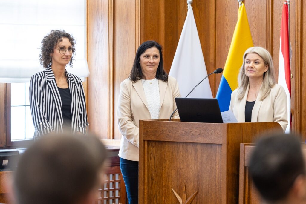 Spotkanie z uczestnikami konkursu „Poznajemy Parki Krajobrazowe”, fot. Szymon Zdziebło/tarantoga.pl dla UMWKP