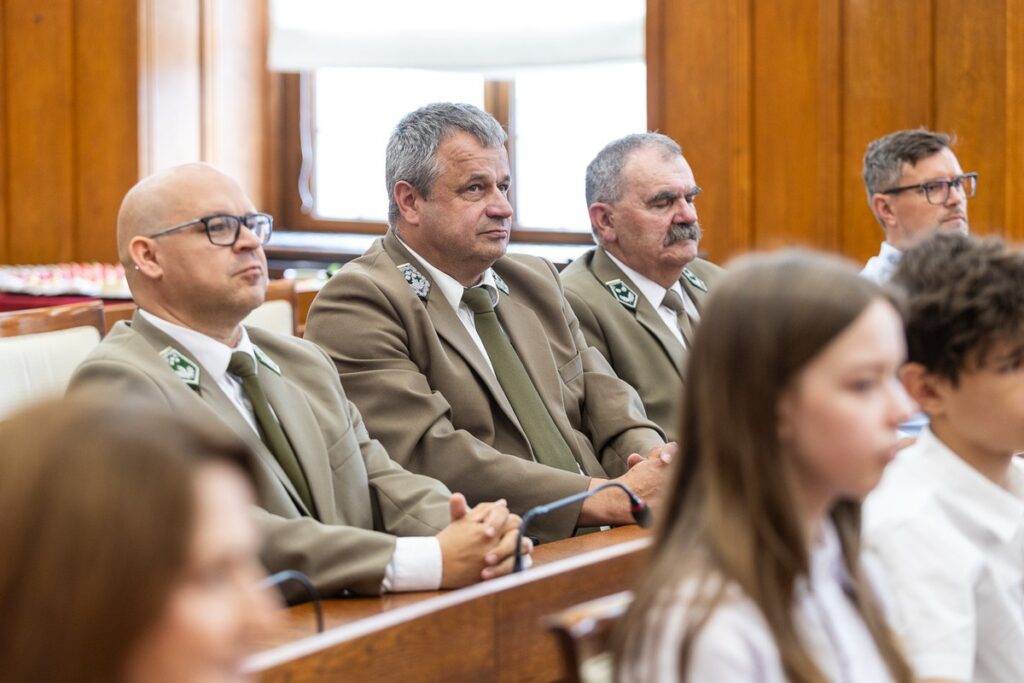 Spotkanie z uczestnikami konkursu „Poznajemy Parki Krajobrazowe”, fot. Szymon Zdziebło/tarantoga.pl dla UMWKP