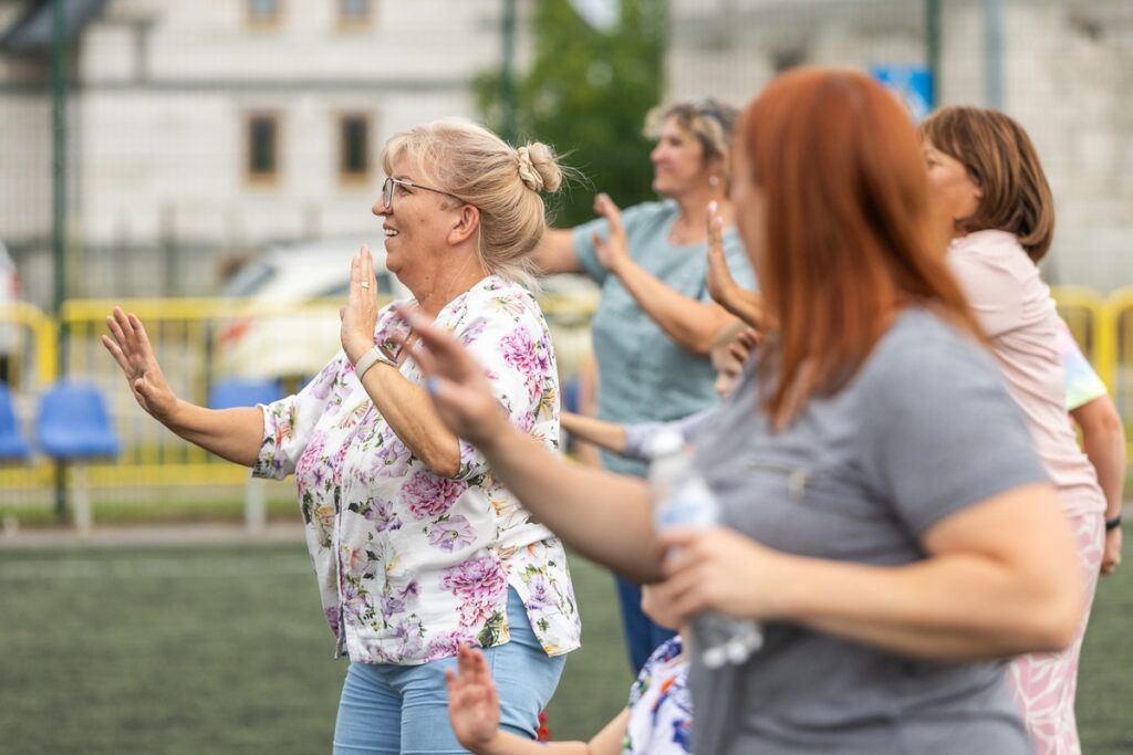 Sportowy dzień z aktywną gminą w Unisławiu, fot. Szymon Zdziebło, tarantoga.pl dla UMWKP
