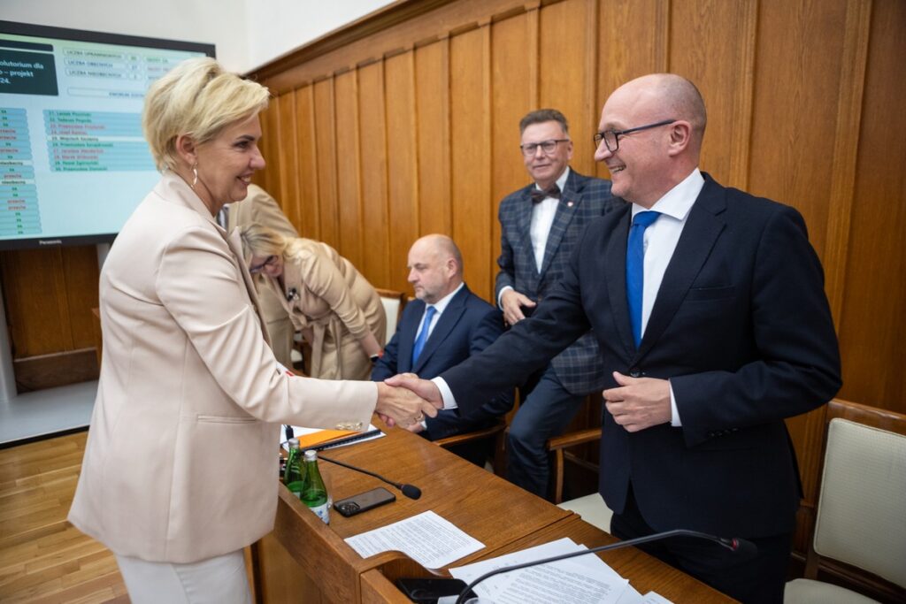 Sesja absolutoryjna sejmiku województwa, fot. Mikołaj Kuras dla UMWKP