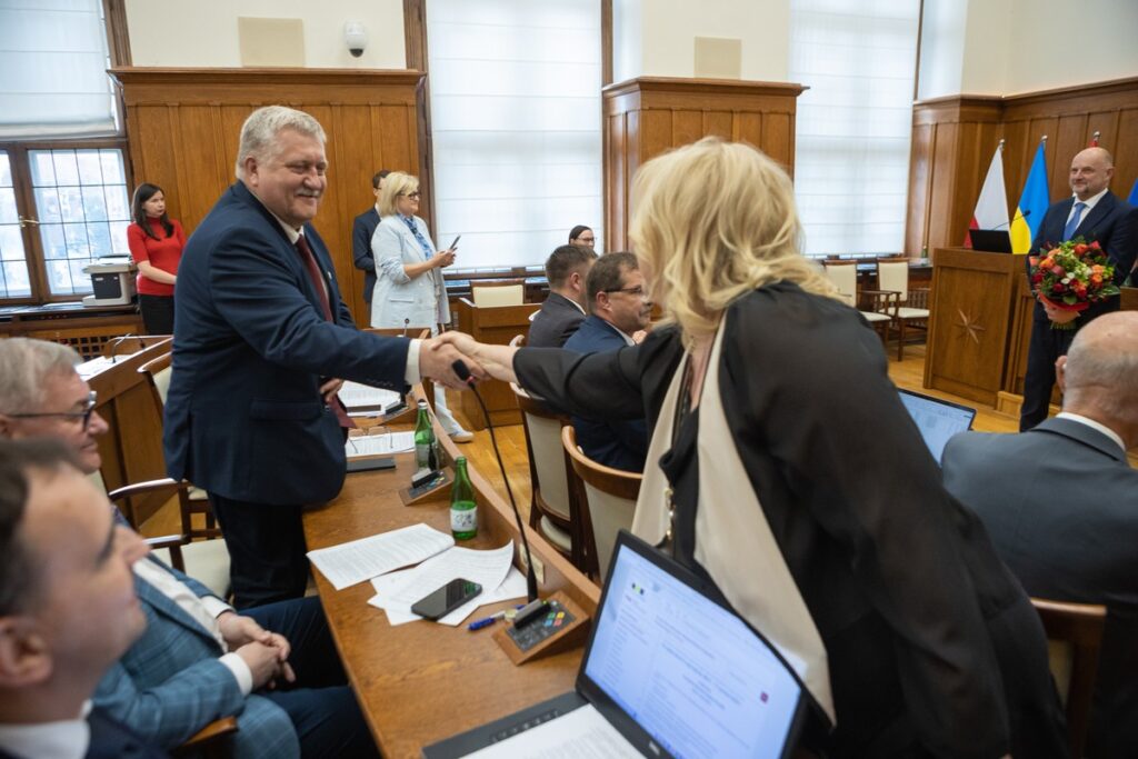 Sesja absolutoryjna sejmiku województwa, fot. Mikołaj Kuras dla UMWKP