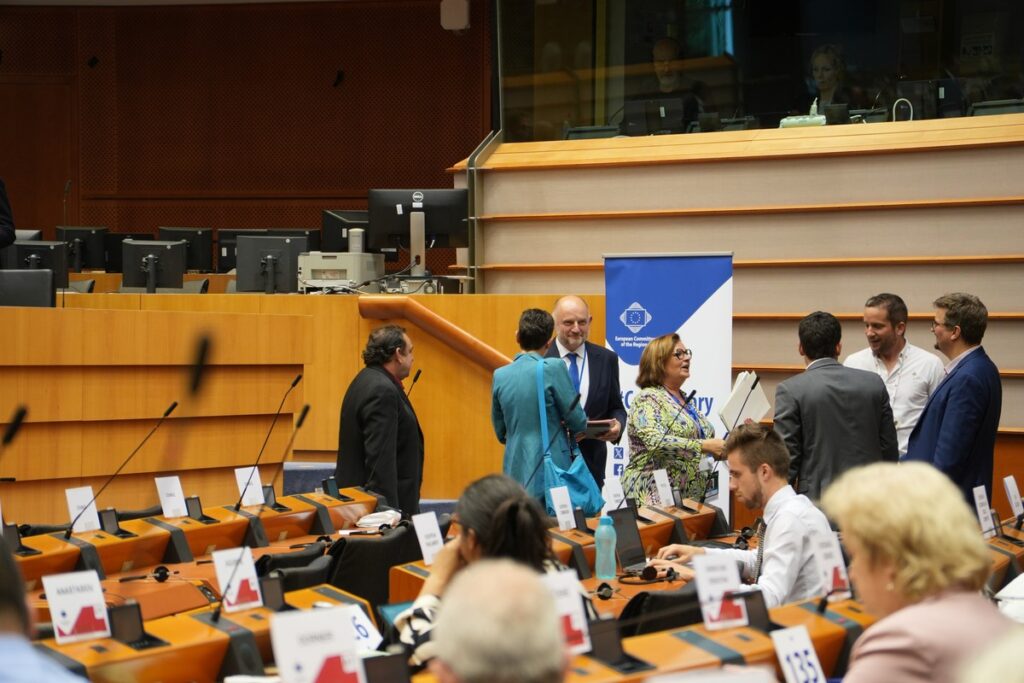 Posiedzenie plenarne Komitetu Regionów, 19 czerwca 2024, fot. Mieszko Matusiak/UMWKP