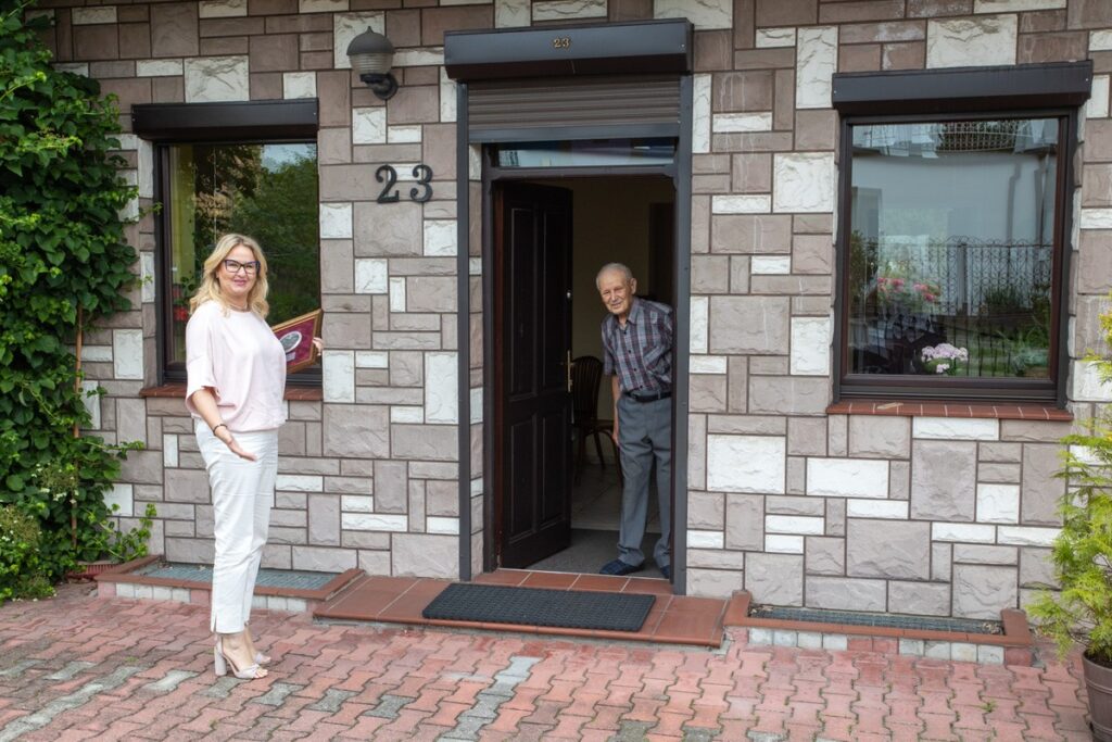 Setne urodziny Edwarda Holinko fot. Mikołaj Kuras dla UMWKP