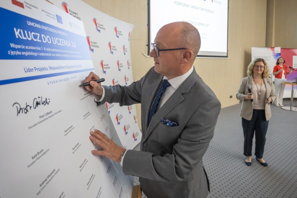 Spotkanie z beneficjentami projektu Klucz do uczenia 3.0, fot. Mikołaj Kuras dla UMWKP