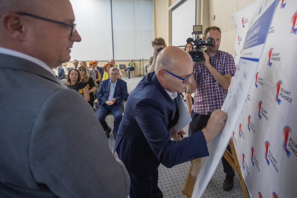 Spotkanie z beneficjentami projektu Klucz do uczenia 3.0, fot. Mikołaj Kuras dla UMWKP